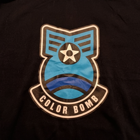 COLOR ME RAD HOODIE - XL // Zip-Up Sweater Comfy Rainbow Color Bomb Jacket - Picture 7 of 10